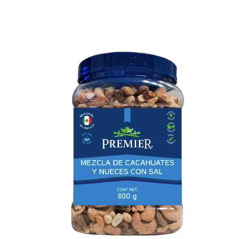 Mix Cacahuates y Nueces 800g Premier